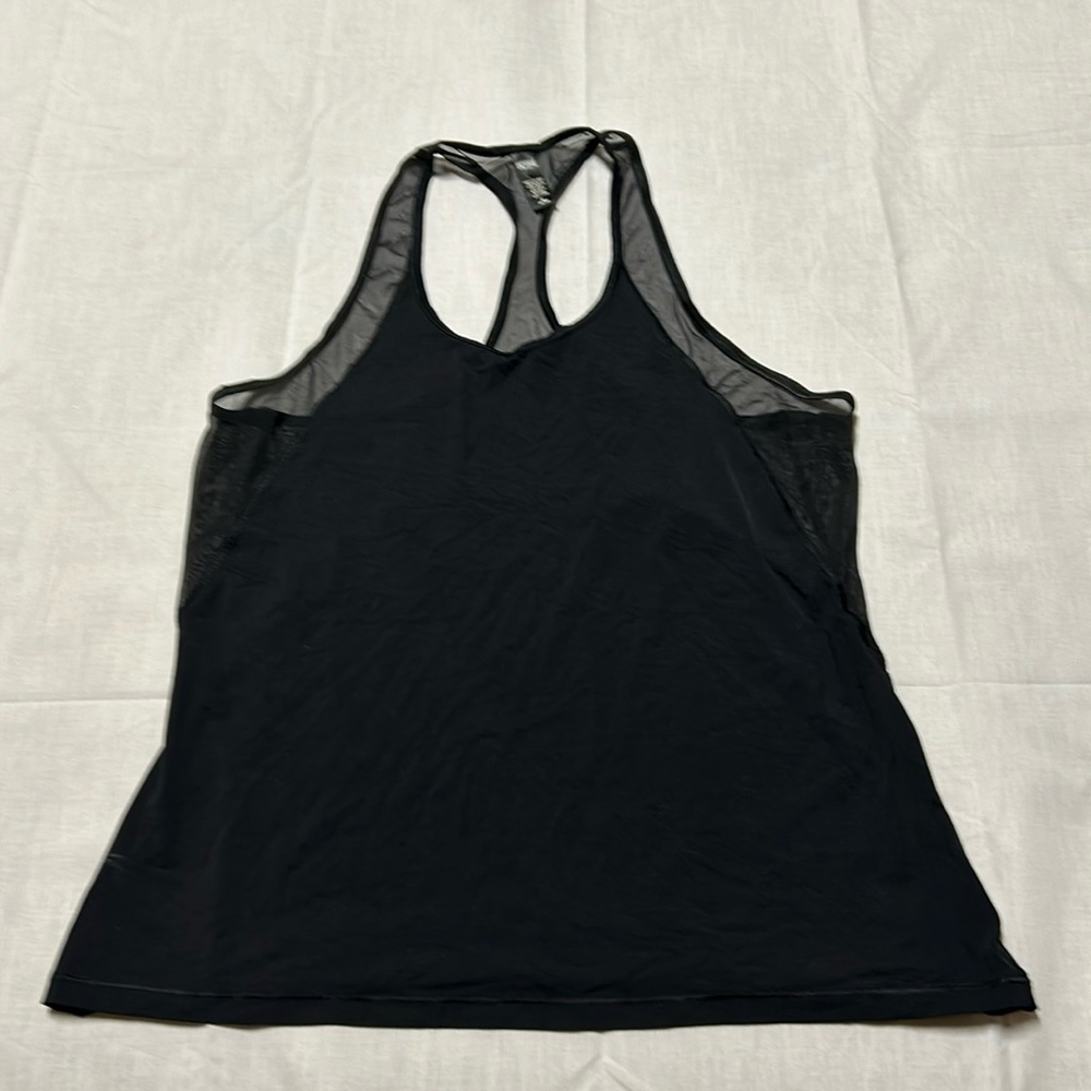 Black Sports Tank Top